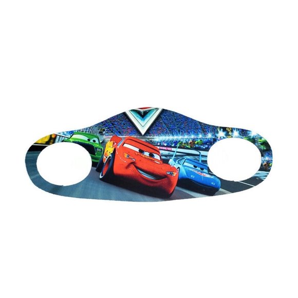 Cars reusable, breathable soft cloth face mask.  *Youth* - Picture 3 of 3